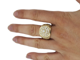 Bague Courbe en or 10k model 2020