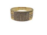 Bague  Versace avec shine en or 10k model 2020