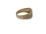 Bague  Versace avec shine en or 10k model 2020