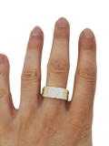 Bague  Versace avec shine en or 10k model 2020