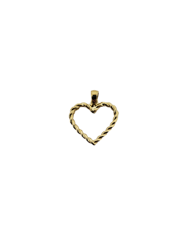 Piece coeur-2 en or 10K modele 2020