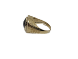 Bague pierre noir en or 10k model 2020