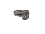 Bague Laura 1.00ct diamants en or blanc 10K
