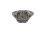 Bague Stella 1.00ct diamants en or blanc 10K