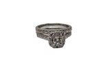 Bague Anna 1.00ct diamants en or blanc 14K