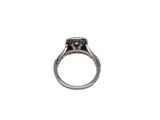 Bague 1.00ct diamants en or blanc 14K
