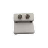 10K 0.28CT Diamond Stud Screw Back Earring DE-024