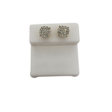 10K 0.50CT Diamond Stud Screw Back Earring DE-012