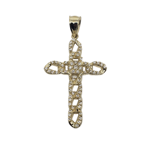 Pendantif Croix cubaine en or 10k modele 2020 LA114