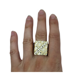 Bague Nuggo-14 en or 10k model 2020 LA047