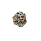 Bague Big Lincoln Lion en or 10k model 2020 LA015