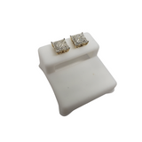 10K 0.50CT Diamond Stud Screw Back Earring DE-043