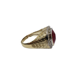Bague Arcadia Red en or 10k model 2020 LA011