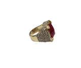 Bague Encino Ruby en or 10k model 2020 LA001