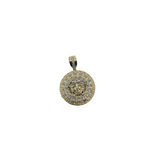 Pendantif Medaillon Versace-01 en or 10k modele 2020 LA108