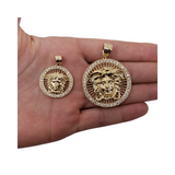 Pendantif MEDAILLON VERSACE-05 en or 10k modele 2020 LA161