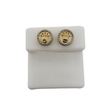 10K 0.20CT Diamond Stud Screw Back Earring DE-009