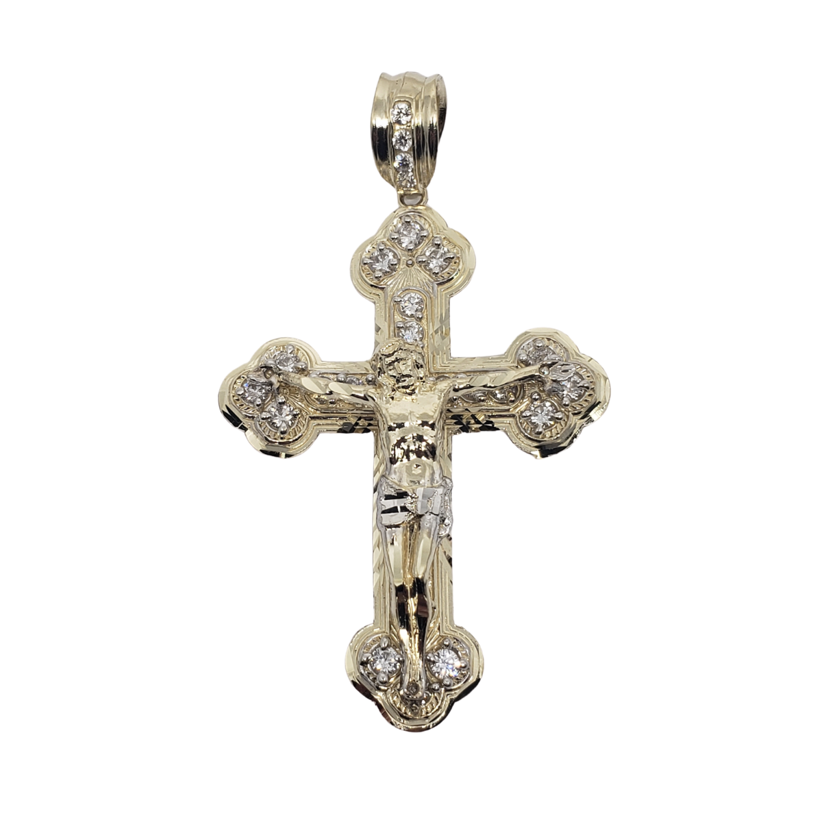 Pendantif Jesus x Croix en or 10k modele 2020 LA123