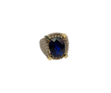 Bague Encino bleu en or 10k model 2020 LA002