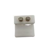 10K 0.25CT Diamond Stud Screw Back Earring DE-036