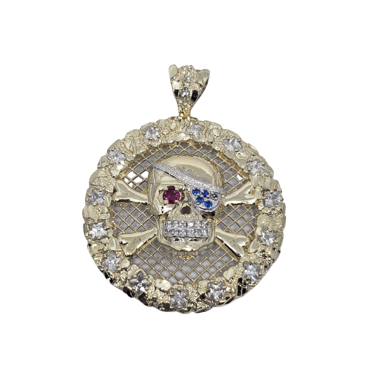 Pendantif COLOURFUL PIRATE JUMBO en or 10k modele 2020 LA128