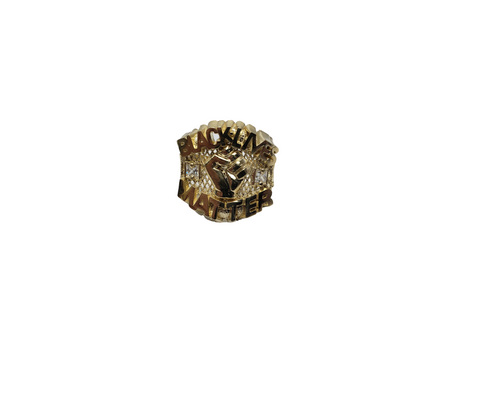 Bague BLM en or 10k model 2020 LA008