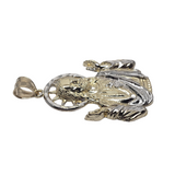Pendantif Full Crown Jesus en or 10k modele 2020 LA121