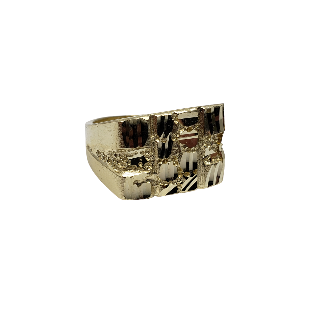 Bague Nuggo-09 en or 10k model 2020 LA035