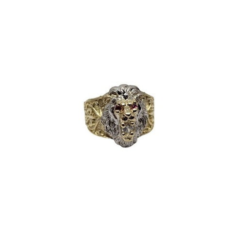 Bague Small Lincoln Lion en or 10k model 2020 LA028