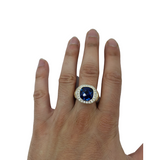 Bague Beverly Blues en or 10k model 2020 LA010