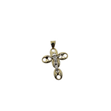 Pendantif Croix marine en or 10k modele 2020 LA105
