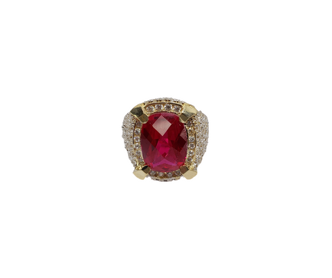 Bague Encino Ruby en or 10k model 2020 LA001