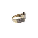 Bague Etoile 1.04ct de Diamants en or jaune 10k Exclusif