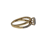 Bague Cintia en or jaune 14k BUR-375