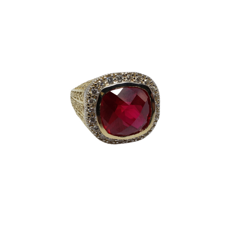 Bague Arcadia Red en or 10k model 2020 LA011