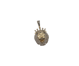 Lion Crown King 1.14ct diamants en or 10K