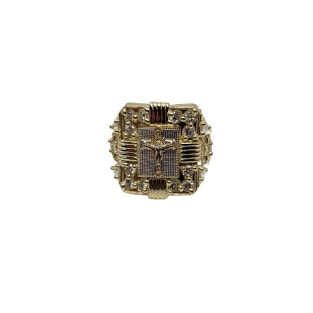 Bague Christ en or 10k model 2020 LA017