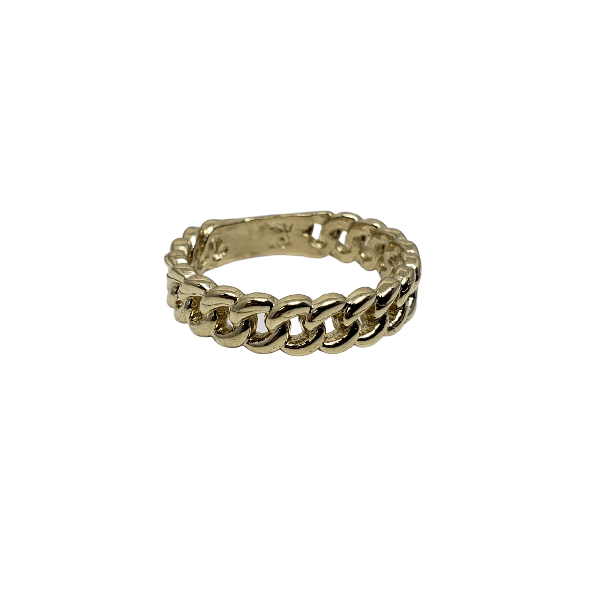 Bague SMALL Cuban Link en or 10k model 2020 LA042