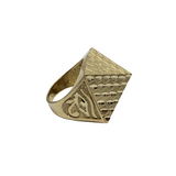 Bague PYRAMIDE en or 10k model 2020 LA037