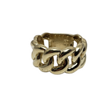 Bague Extra Large Cuban Link en or 10k model 2020 LA045