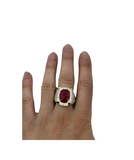 Bague Encino Ruby en or 10k model 2020 LA001