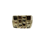 Bague Nuggo-09 en or 10k model 2020 LA035