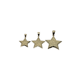 Pendantif Nuggo Star en or 10k modele 2020 LA136