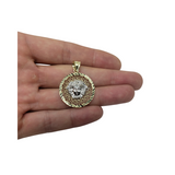 Pendantif MEDAILLON VERSACE-06 en or 10k modele 2020 LA163