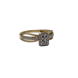 Bague Athena en or jaune 14k BUR-385