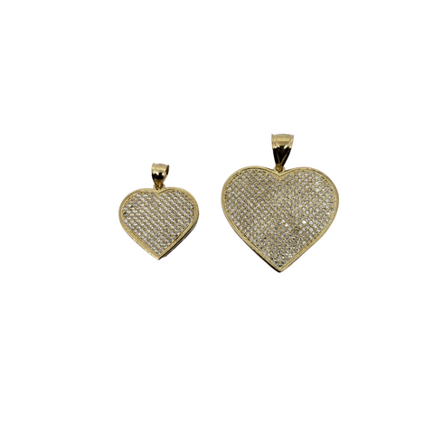 Pendantif Corazon Heart en or 10k modele 2020 LA174