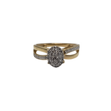 Bague Cintia en or jaune 14k BUR-375