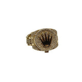 Bague Rolly King 1.40ct diamants  en or 10k model 2020 LA025