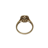 Bague Calla en or jaune 10k BUR-525