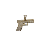 Pendantif Shinning Pistol 2.0 en or 10k modele 2020 LA180